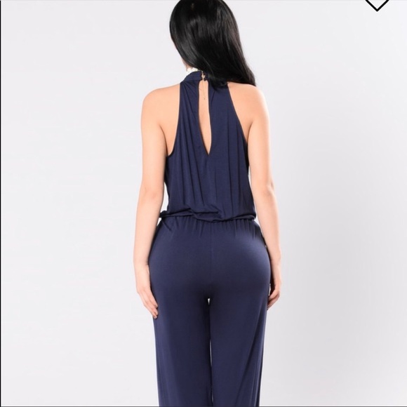 Navy blue jumpsuits from Fashion Nova - Picture 3 of 3